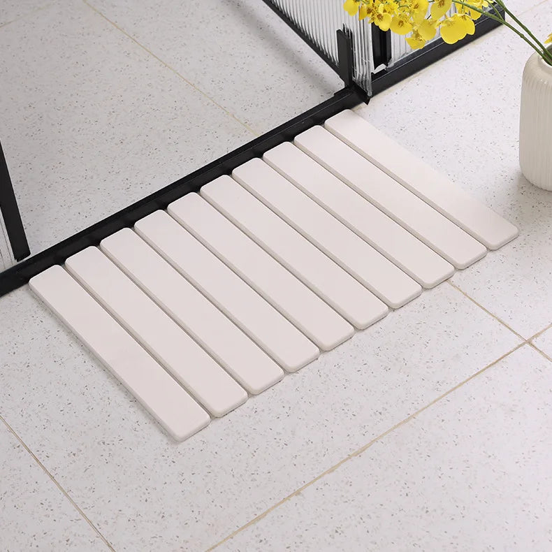 Fast Dry Toilet Foldable Folding Mat Diatomaceous Earth Customize Non Slip Bath Mat for Shower