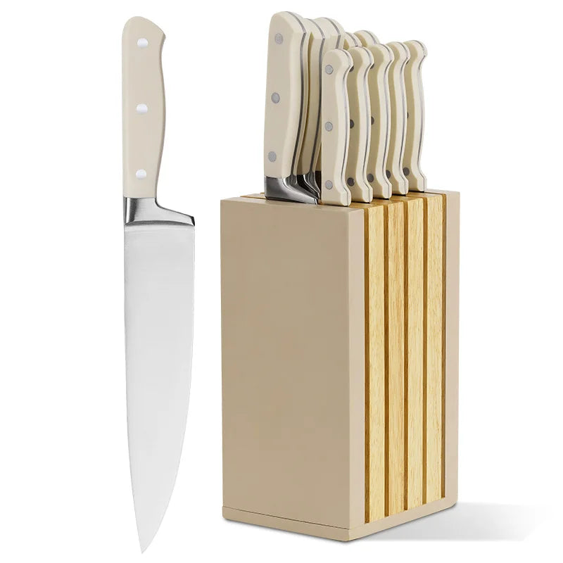 Stellar11-piece Japanese Chef Kitchen Knife Set 3cr13 Stainless Steel Blade &ABS Handle Kitchen Utensils