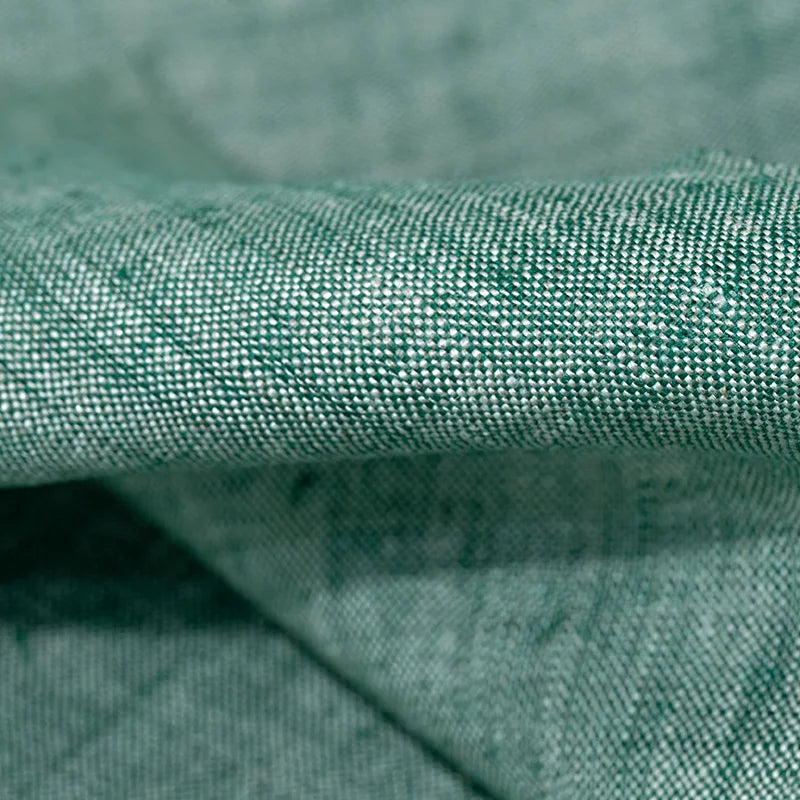 Premium 49% Hemp 51% Linen Blend Fabric 156gsm 140cm Lightweight Organic Woven Hemp Linen Fabric for Shirts Dresses Garment