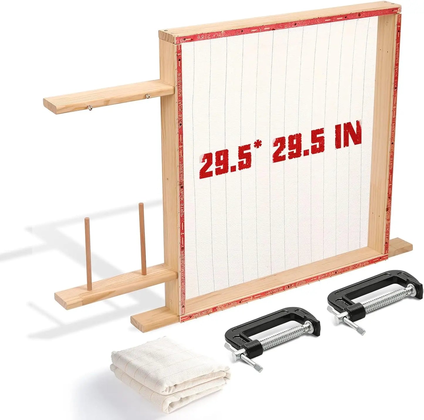 Wholesale Custom Wooden Durable Tufting Frames for Making Rug Weaving Carpet