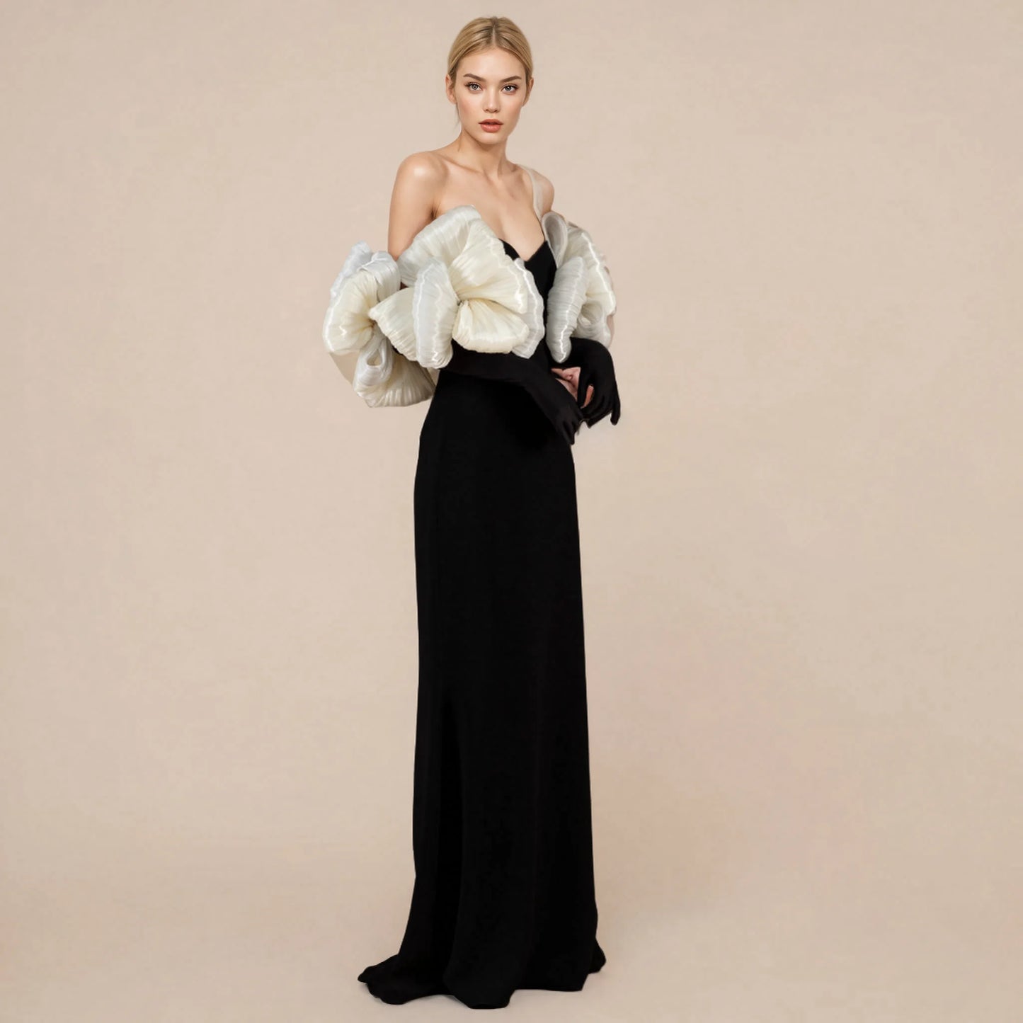 Wholesale Womens Fashion Clothing Vestidos De Noche De Lujo Women Elegant Long Bodycon Bandage Dress Luxury Evening Dresses