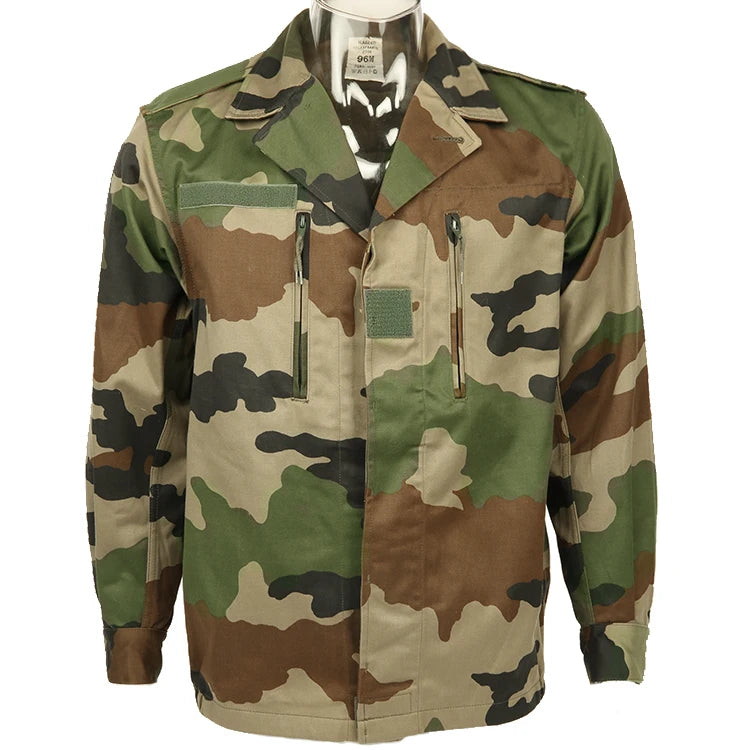 Vintage Tactical Jacket Plus Size Multicoloured Camouflage Coat Outdoor Adventure Hiking Jacket