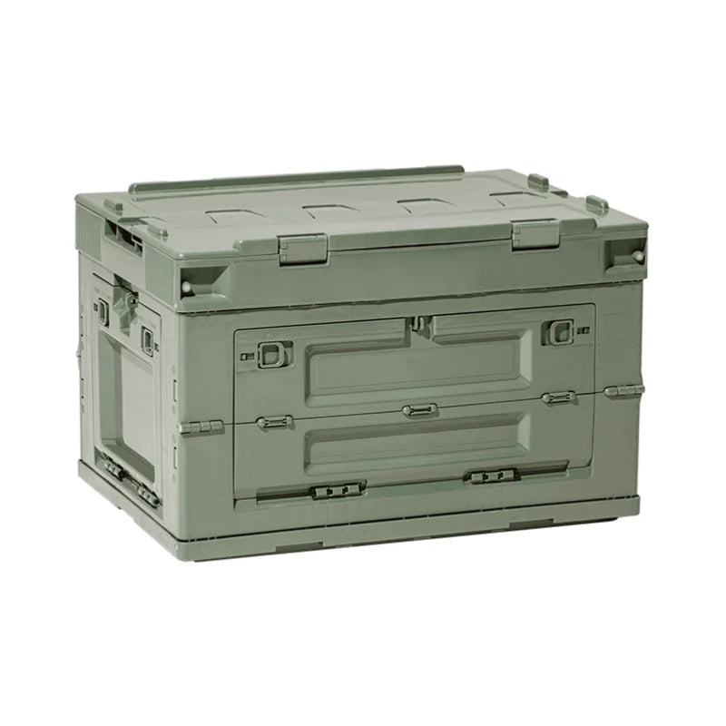 50L Home&Outdoor Garden Camping Multi-functional PP Injection Foldable Collapsible Storage Bin Boxes Food Container