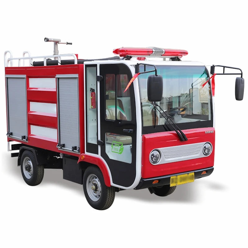 10 M3 Electric Water Tank Fire Truck for Freightliner Trucks 4x2 Drive Motor Core Automatic Transmission 12-16m Sprinkling Range
