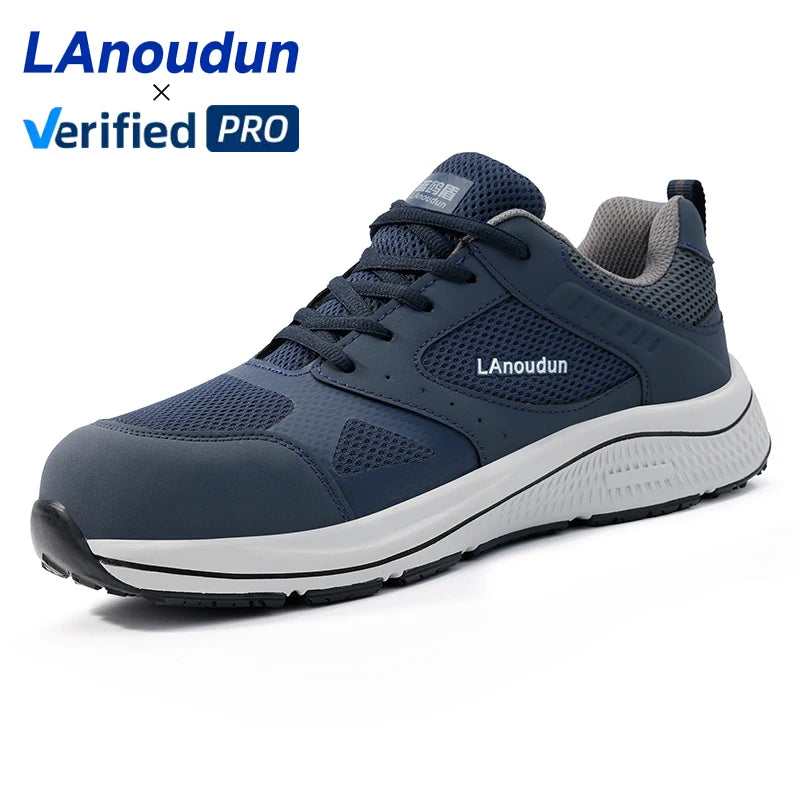 LAnoudun Sports Series Safety Shoes Anti-slip SRC  Anti-Puncture Insulation 10KV Factory  Safety Shoes