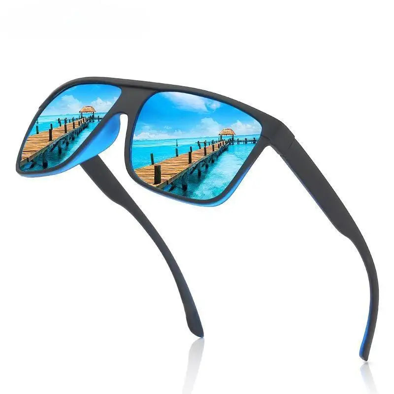 Unisex Polarized Sports Sunglasses for Driving Cycling Riding PC Frame Wholesale Sun Glasses for Sports Outdoor Activities