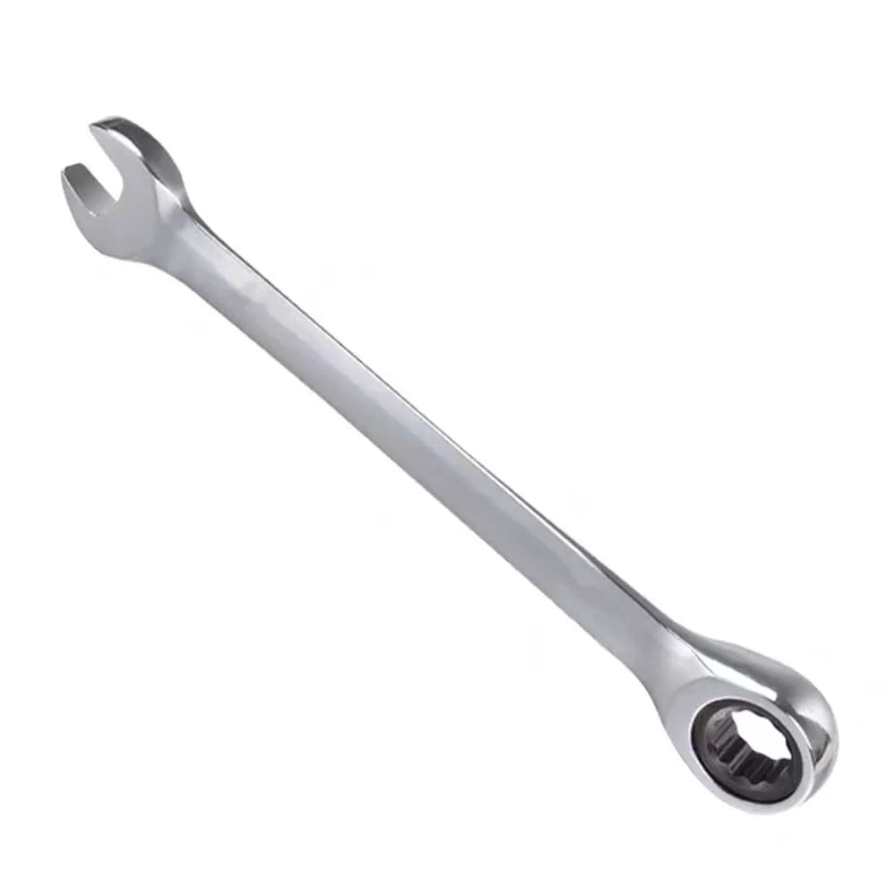 6mm Metric OEM Hot Sale Industrial Grade Ratchet Combination Wrench CR-V 12PT 72 Teeth Mirror Surface 27Nm Max Torque