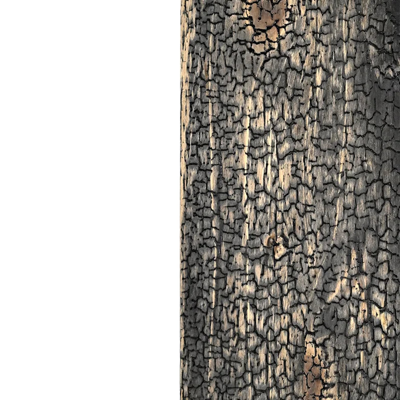 MUMU Stylish Black Pine Wood Wall Panels Knot-Free Design for Commercial and Residential Spaces