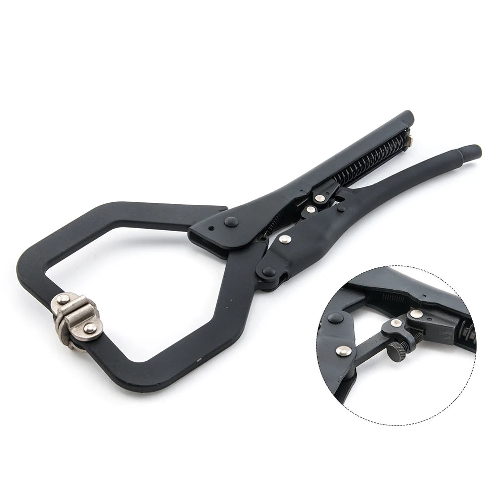 19 Inch Woodworking Self Adjust Welding Vise Grip Swivel Pad c Clamp