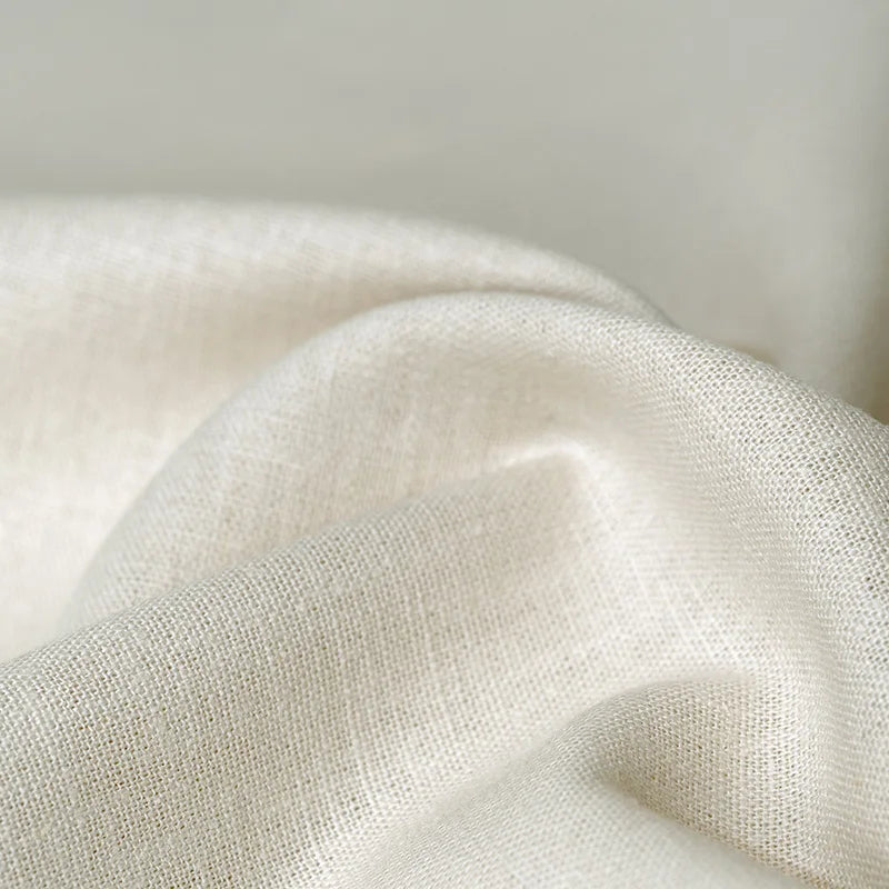 Eco-Friendly Drapey Woven Plain 55% Hemp 45% Cotton Blend Fabric172gsm 145cm Breathable Hemp Cotton Fabric for Shirts Clothing