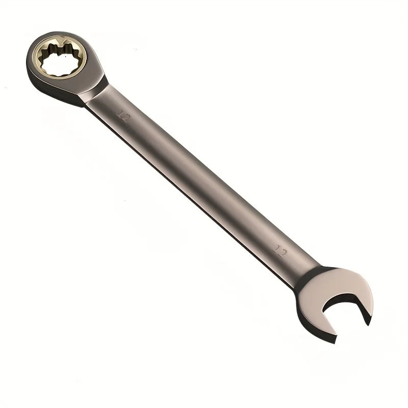 FQ 6mm Black Nickel Plating Premium Quality Metric Ratchet Wrench Cr-V OEM Industrial Grade 3-Year Warranty 27Nm Jaw Capacity
