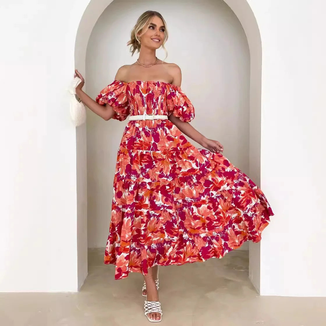 2025 Vintage Women's Elegant Summer Dresses Elegant Fashion Design Apparel for Spring Autumn Lady's Elegant Skirts