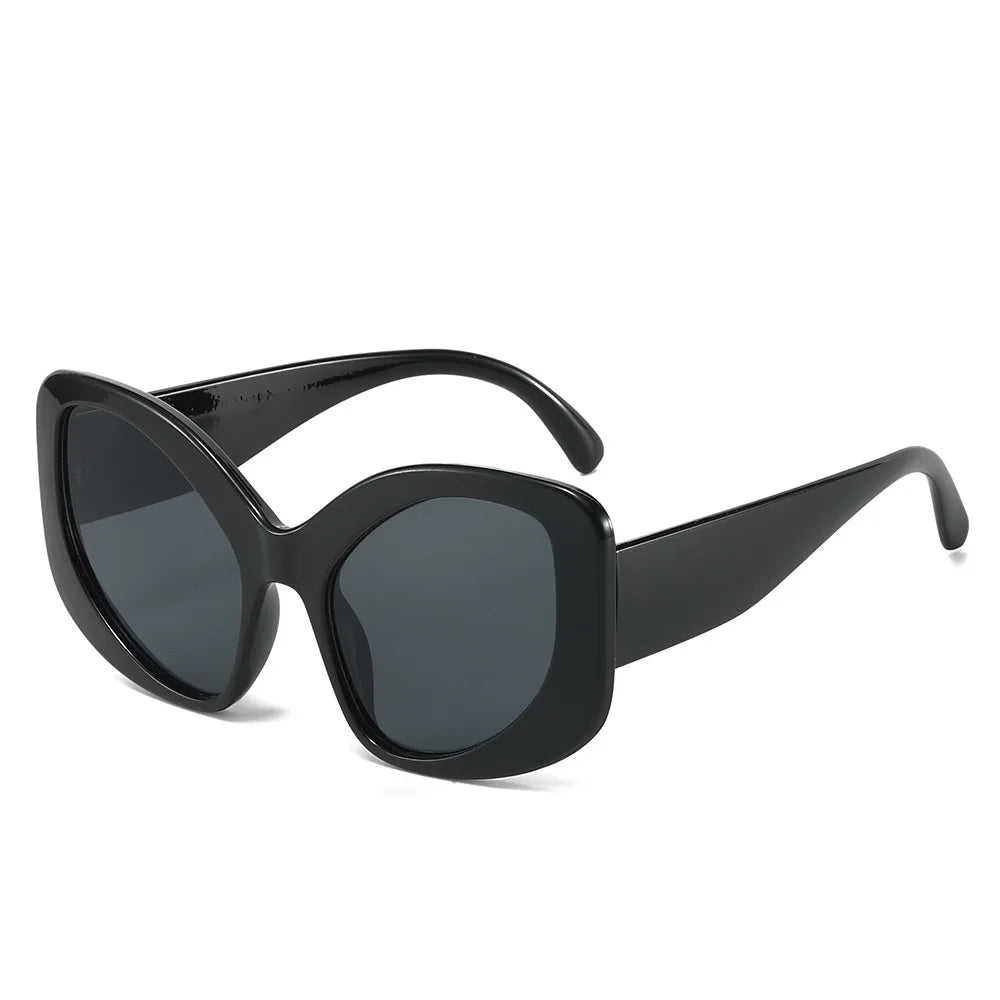 New Trending 2024 Fashion Luxury Sunglasses Women Classic Oversized Eyeglasses Uv400 Custom Own logo Wholesale