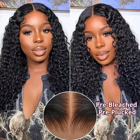 100% Virgin HD Lace Natural Black Jerry Curly Wigs Beauty Products for WomenRaw Vietnamese Hair Wigs Human Hair Lace Front