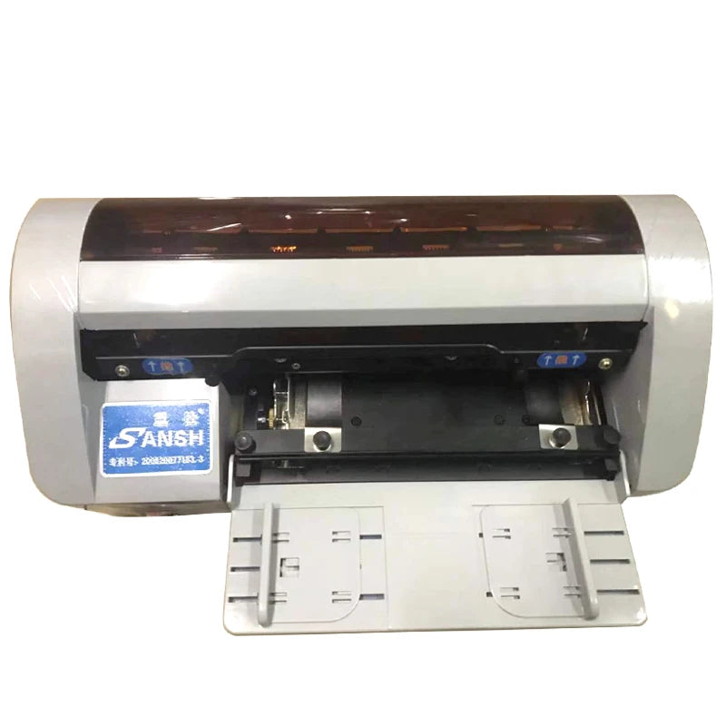 Professional Electric Business Card Cutter 90x54mm Paper Trimmer with Automatic Corner Waste Removal for Office Use
