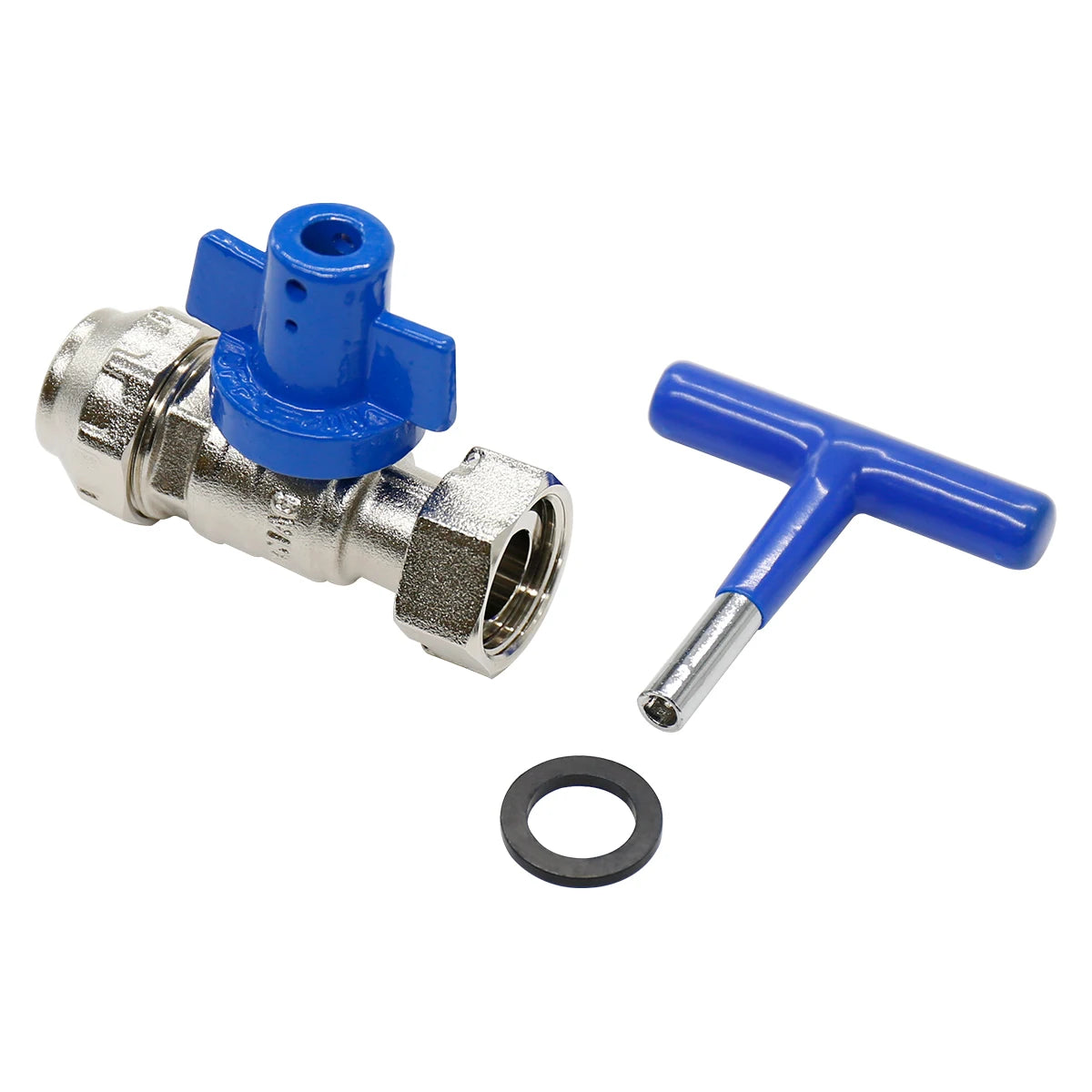BMAG OEM Customized Size 1/2-2 Lockable Brass Ball Valve with Lock for Water Meter Forged Construction