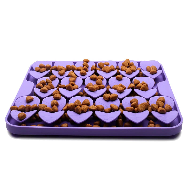 FREE SAMPLE Custom Silicone Snuffle Mat Dog Toy Cat Slow Food Lick Mat Sniffing Pad Interactive Toys