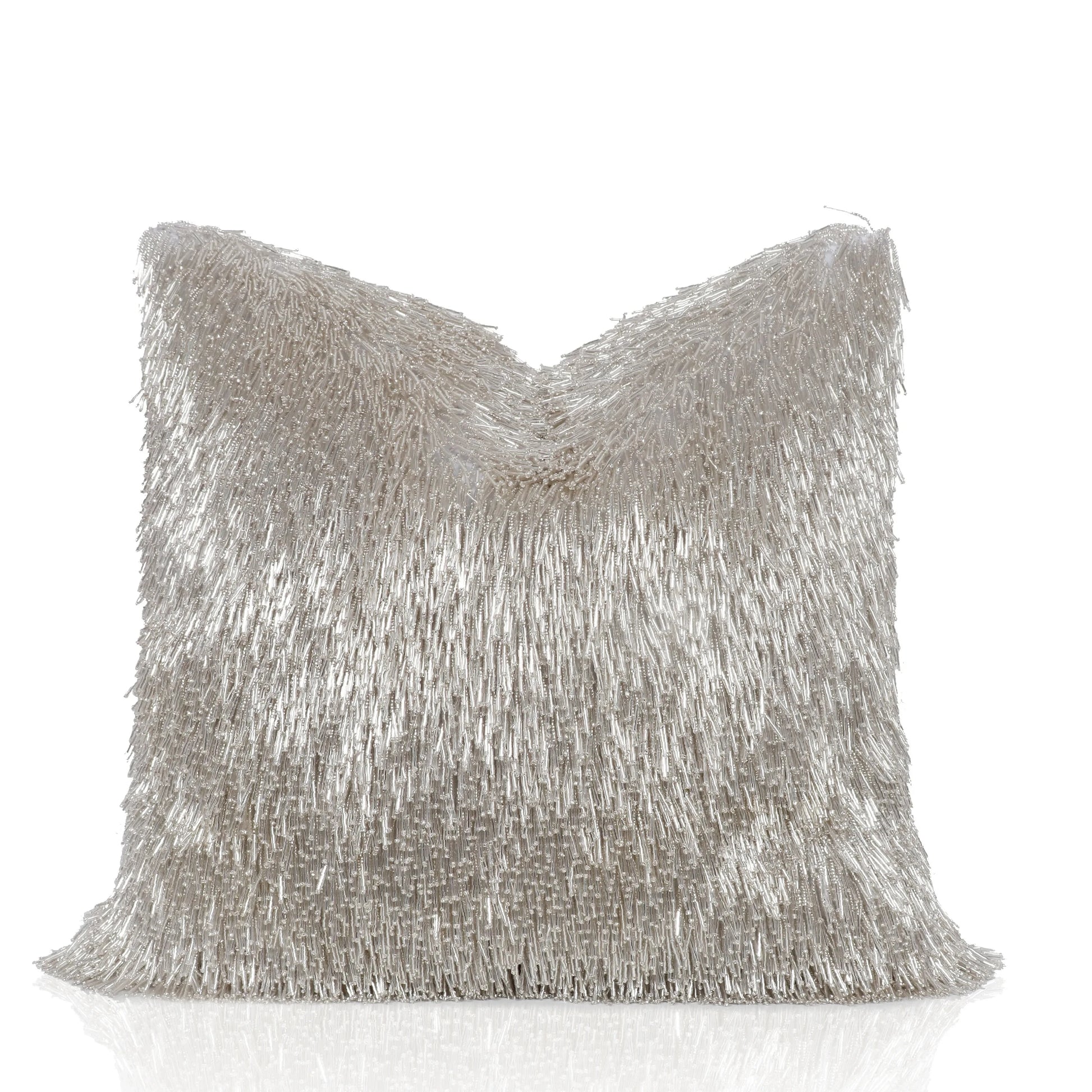 Tiff Home Own Brand 45*45cm Luxury  Embroidered Handmade Bead Throw Pillow