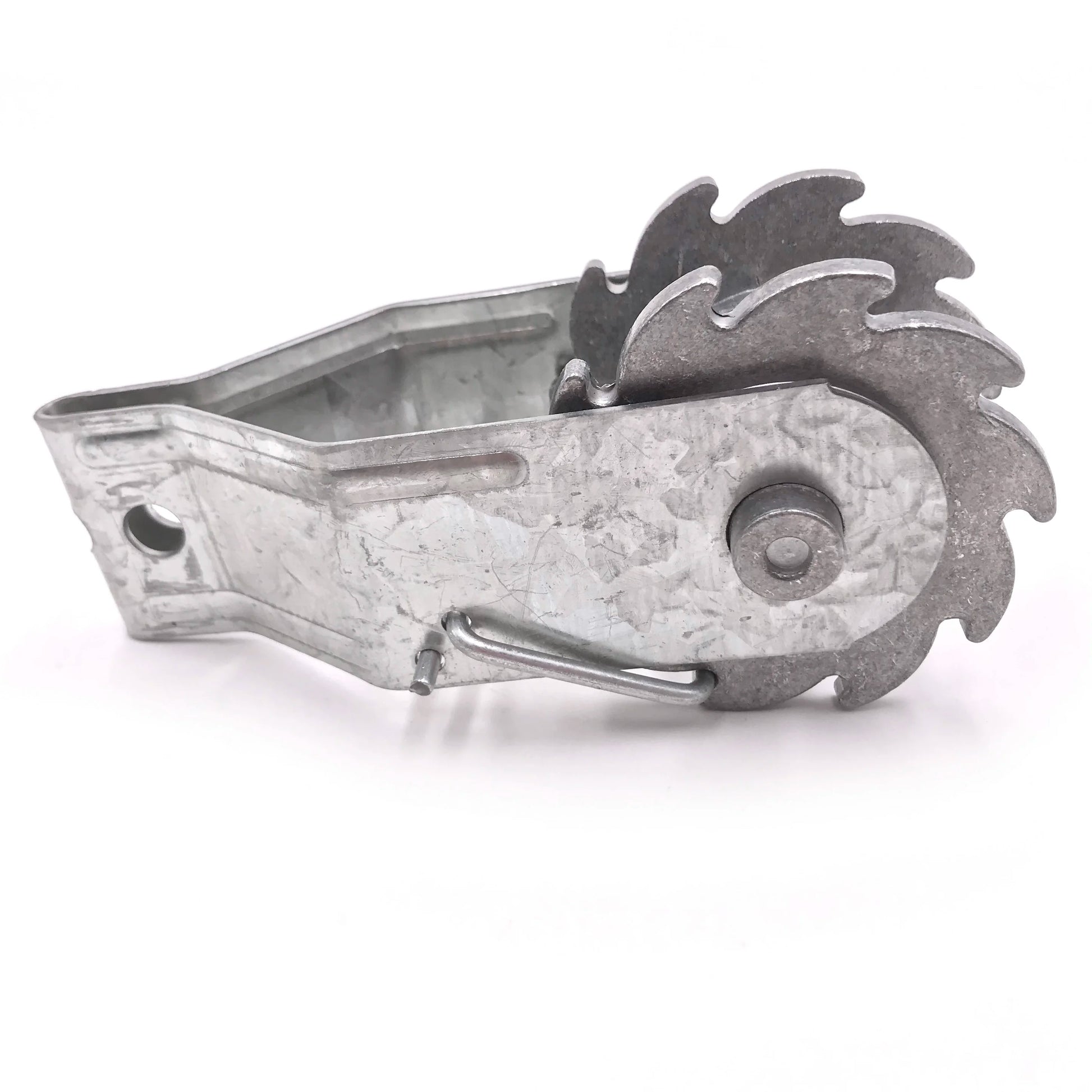 Easily Assembled Heavy Duty Steel Inline Wire Ratchet Tensioner Waterproof & Eco-Friendly for Farm Electric Fence
