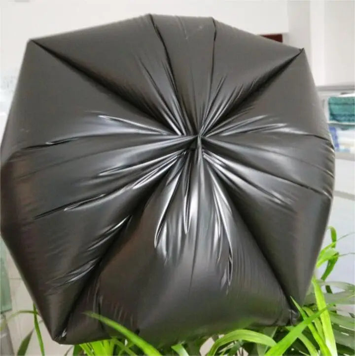 China Factory Roll Style Black Garbage Trash Bag Made of PE HDPE LDPE Material