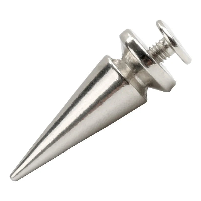 Cone Studs and Spikes DIY Craft Cool Punk Garment Rivets for Clothes Bag Shoes Leather DIY Handcraft Gift Metal Craft