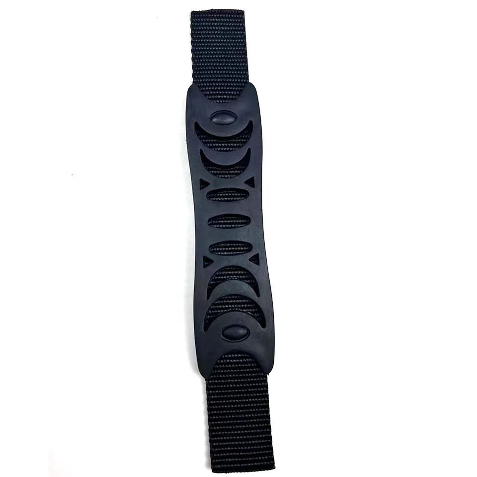 Customized PVC Plastic Nylon Strap Seat Headrest Rear Grab Handle Rubber Plastic Handles for Bag Accessories