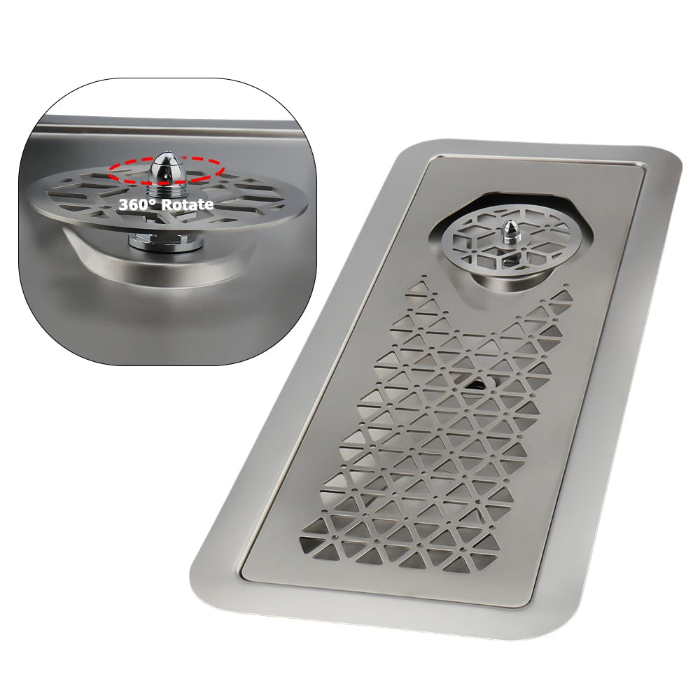 Rotating Nozzle 304 Stainless Steel Glass Rinser Coffee Pitcher Wash Cup Tool High Pressure Automatic Cup Washer NEW ARRIVAL