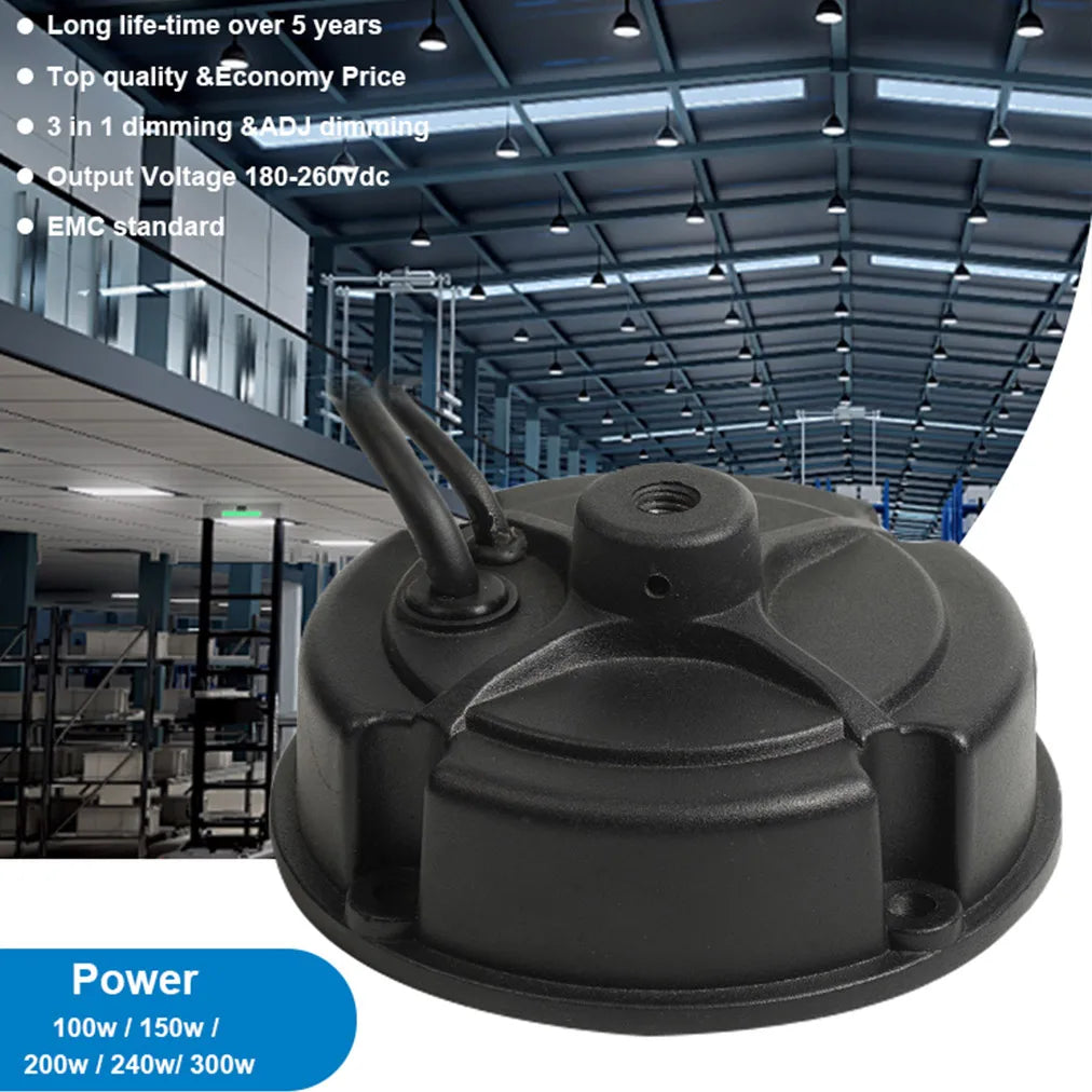 Zetoo EMC Standard IP65 Waterproof Surge Protection 5-Year Warranty Dimmable Constant Current LED Driver for Bay Lighting Chi