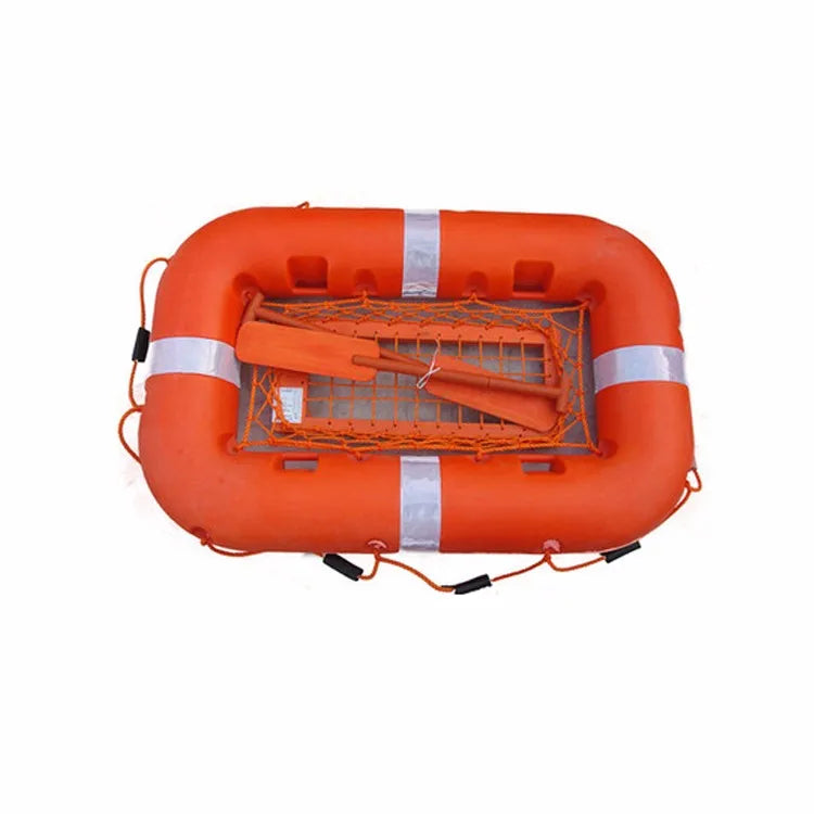 High Quality Wholesale 10 Person Water Emergency Rescue Buoys Suspended Lifeboats Polyethylene Life Rafts  Water Rescue Boats
