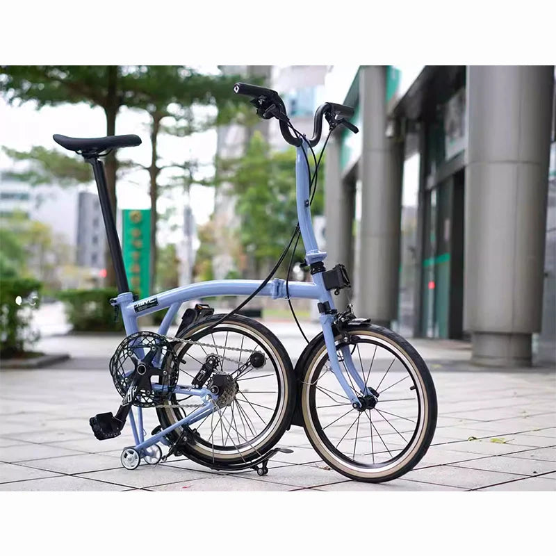MINT 16-inch 6-speed TRI-FOLDING Bike BOB Six  Steel Frame Foldable Light Weight Folding Bicycle Folding Bike