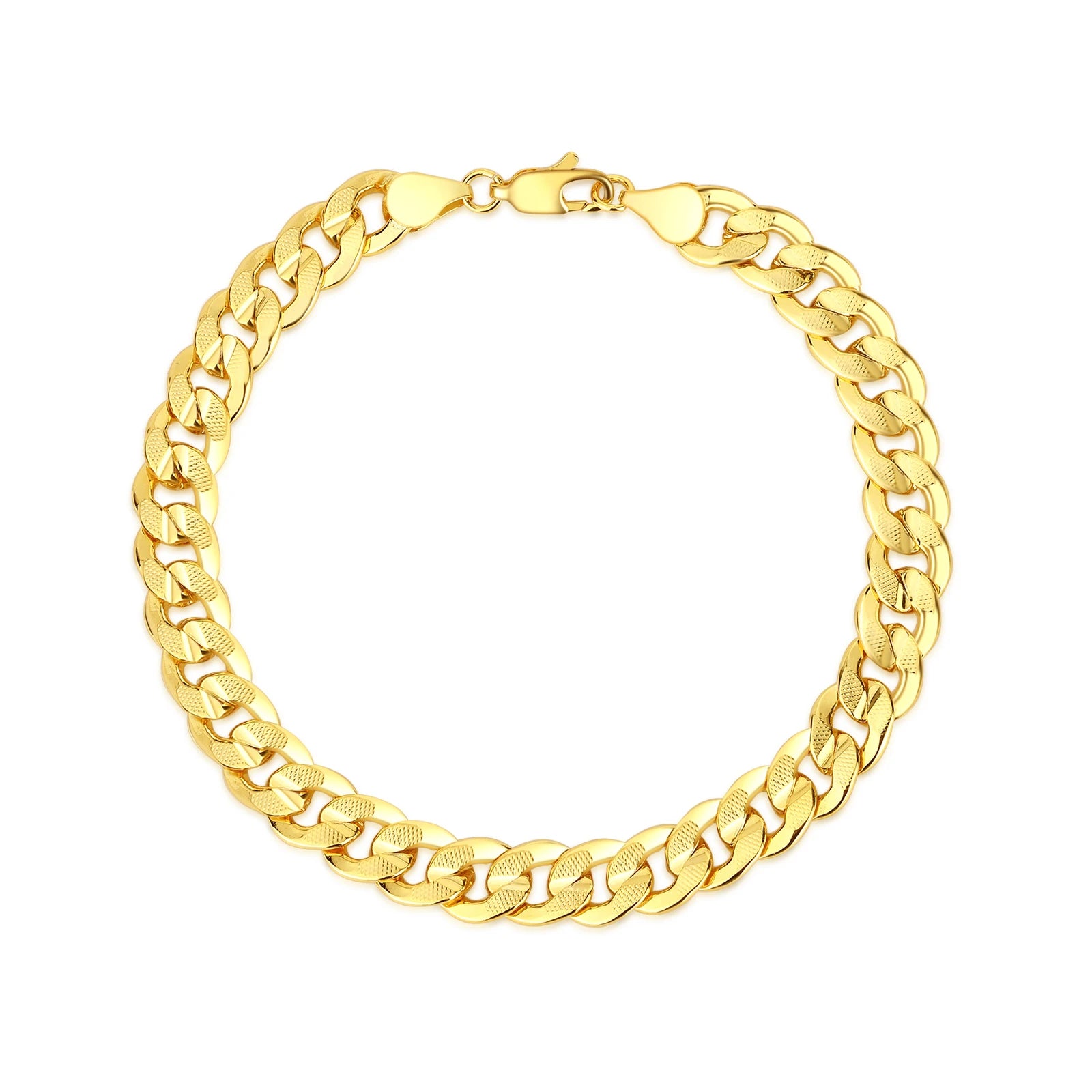 Fashion Senior Men's Women's Hip -Hop Trippisites 18K Gold Dalism Hip Hop Bracelet Fashion Senior Jewelry