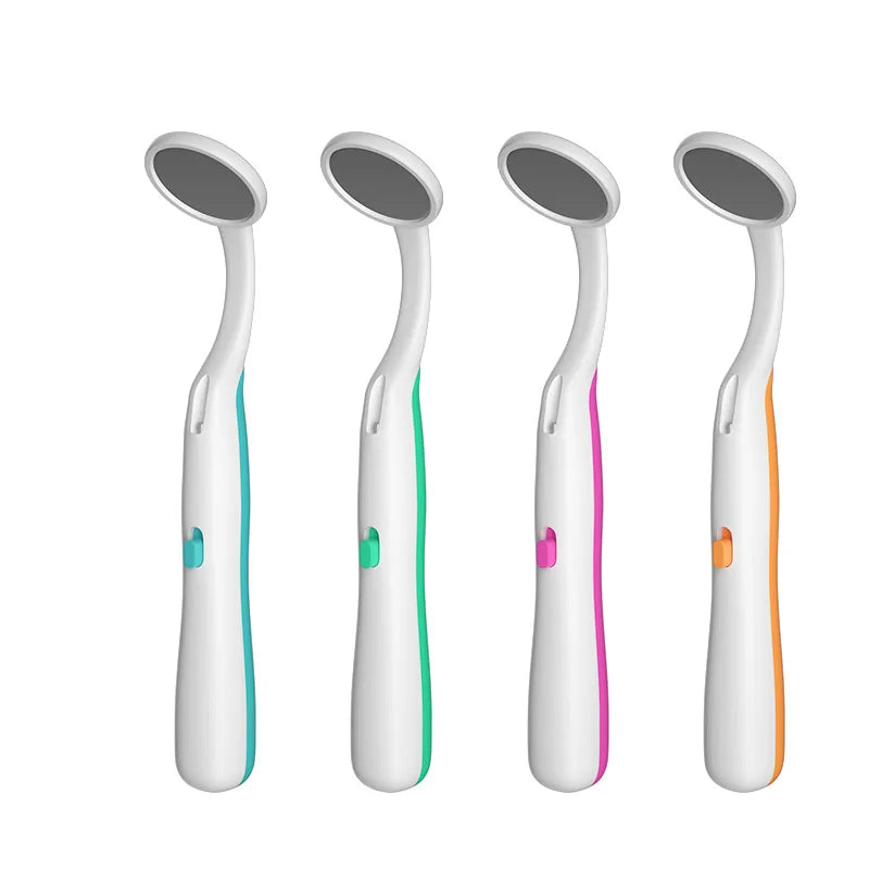 Factory Directly Offer LED Dental Mouth Mirror with Light Oral Care Equipment Stainless Steel for Dental Therapy