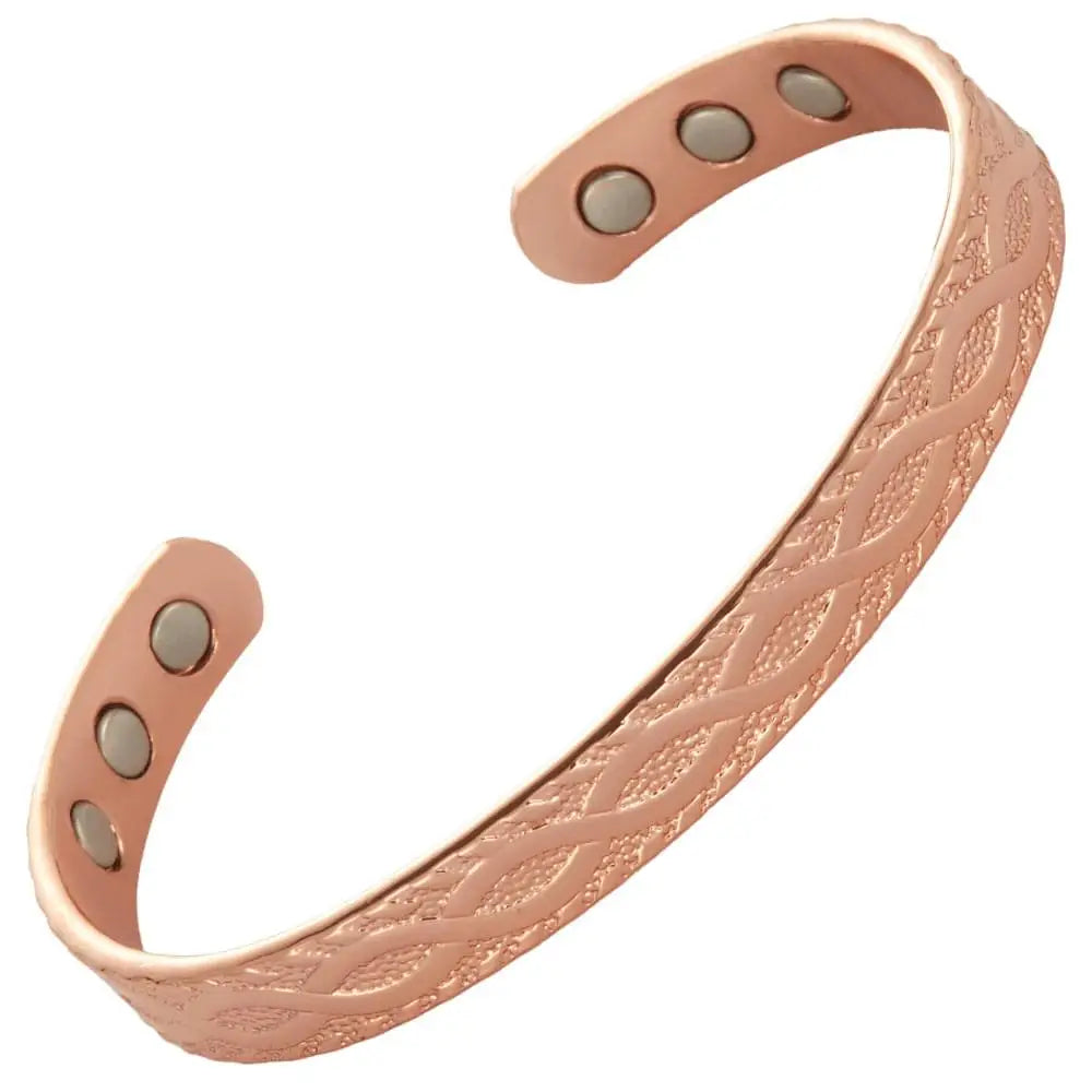 New Arrival Bio Health Copper Fashion Bangle Classical Neodymium Magnetics Jewelry Bracelet