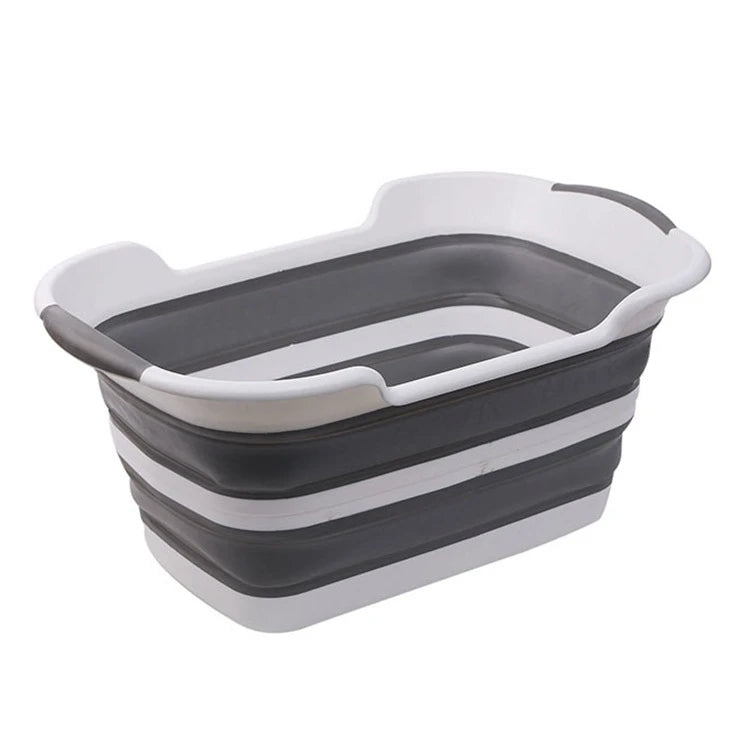 Multi Purpose Folding Laundry Basin Large Capacity Children's Bathtub Drainable Foldable Pet Bathtub