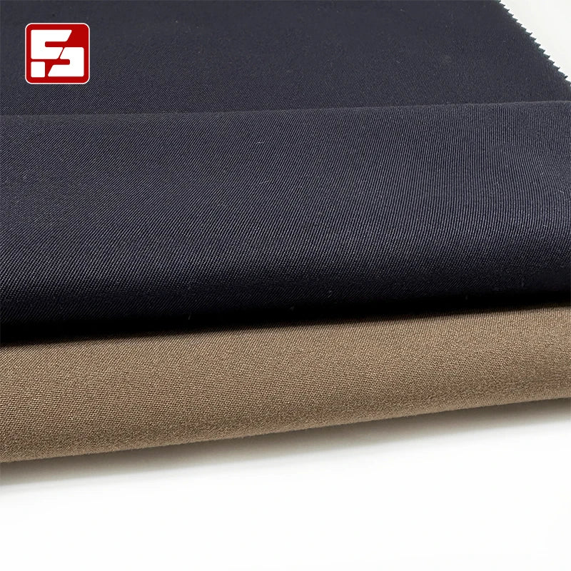 Tr Material Fabric Woven 65% Polyester 35% Rayon Fabric School or Work Uniform Fabric for Suit