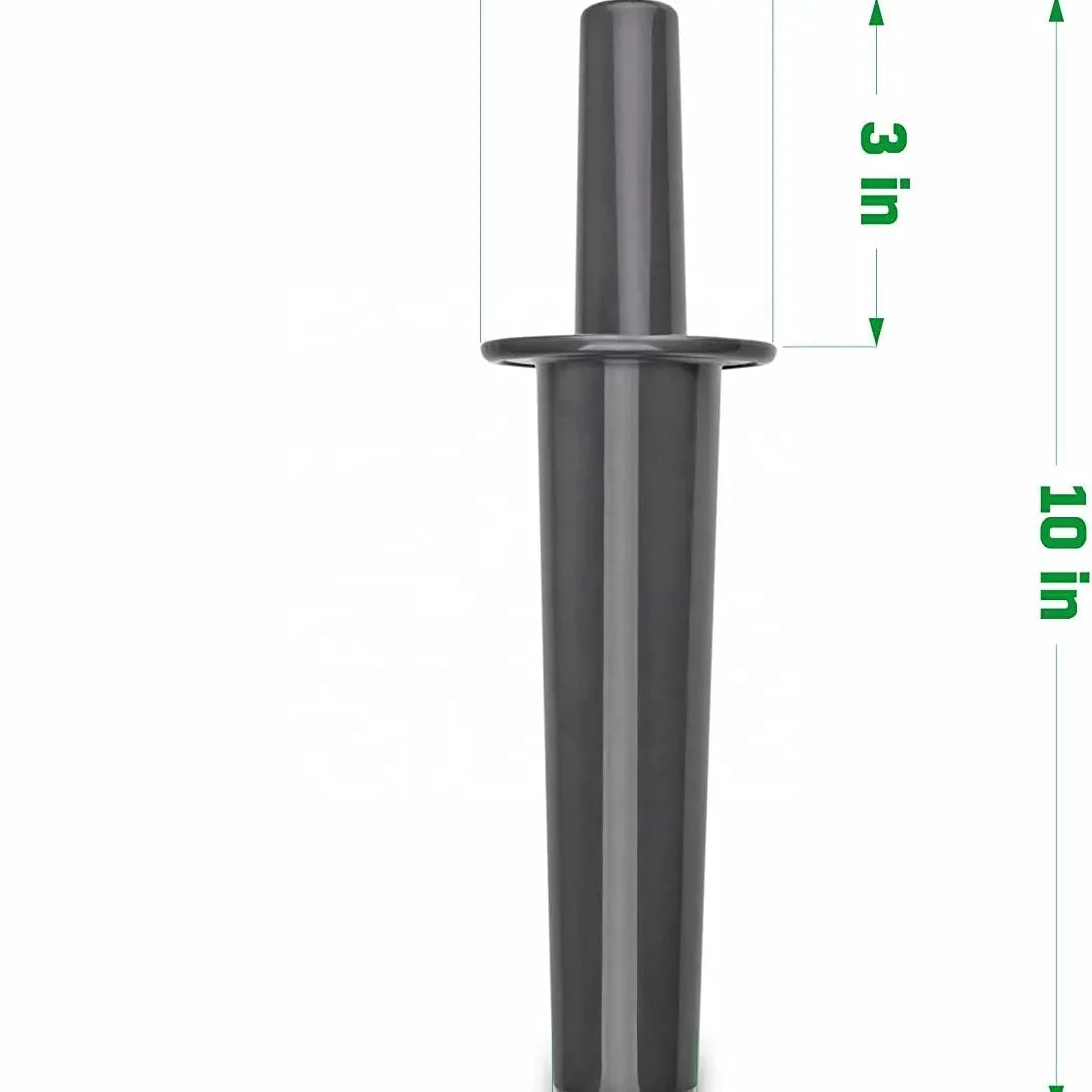 Blender Tamper Replacement for Vitamx E310 Blender Compatible with Container 32 Oz 48 Oz Vitamx Mini Tamper 9.75 In Grey