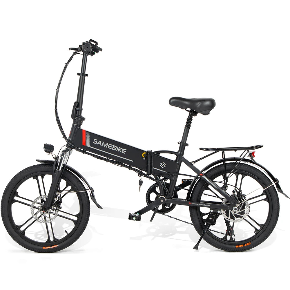 SAMEBIKE Free Shipping Ebike Electric City Bike 48v Voltage Integrated Lithium Battery 20 Inch Electric Folding Bicycle