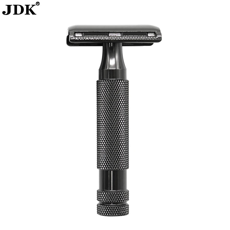 Reusable One Blade Classic Manual Big Body Black Safety Shaving Razor