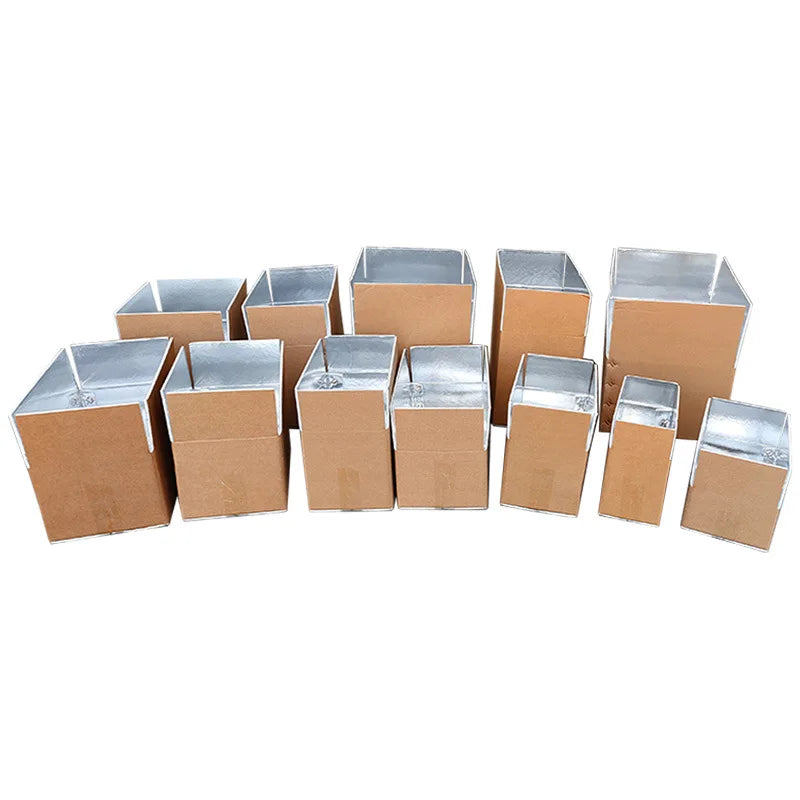 Reusable Waterproof Thermal Packing Paper Package Insulation Carton Box for Chicken