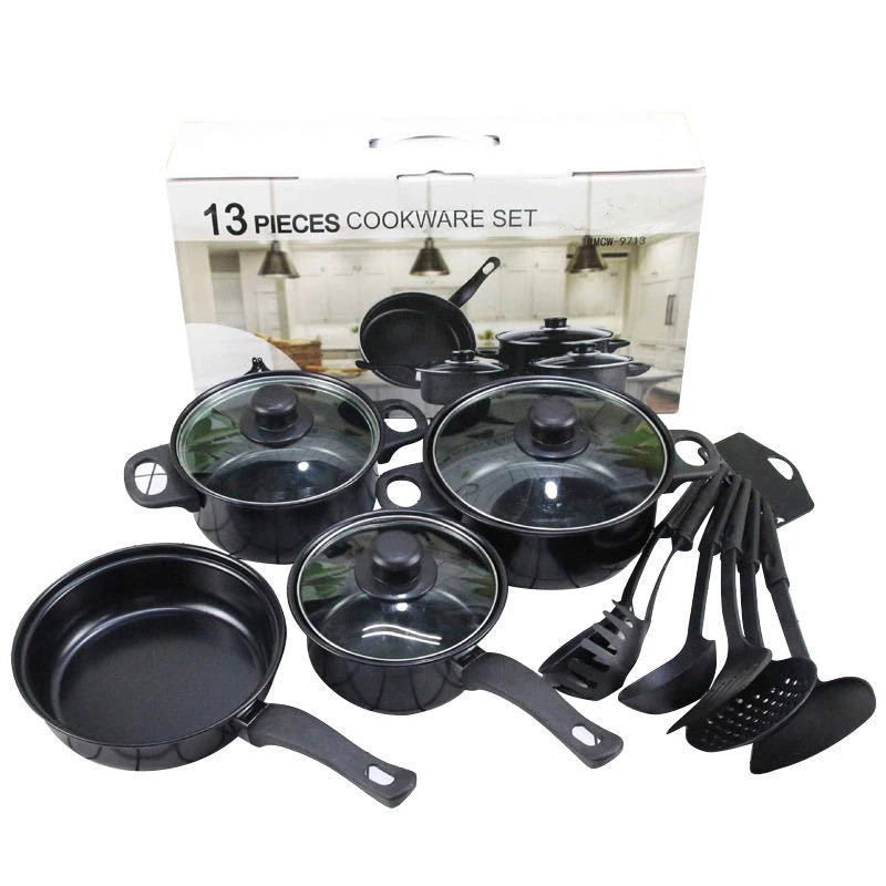 Spoons Utensils Kitchen Accessories Camping Kitchen Pot Non Stick Pan Cooking Cookware Set