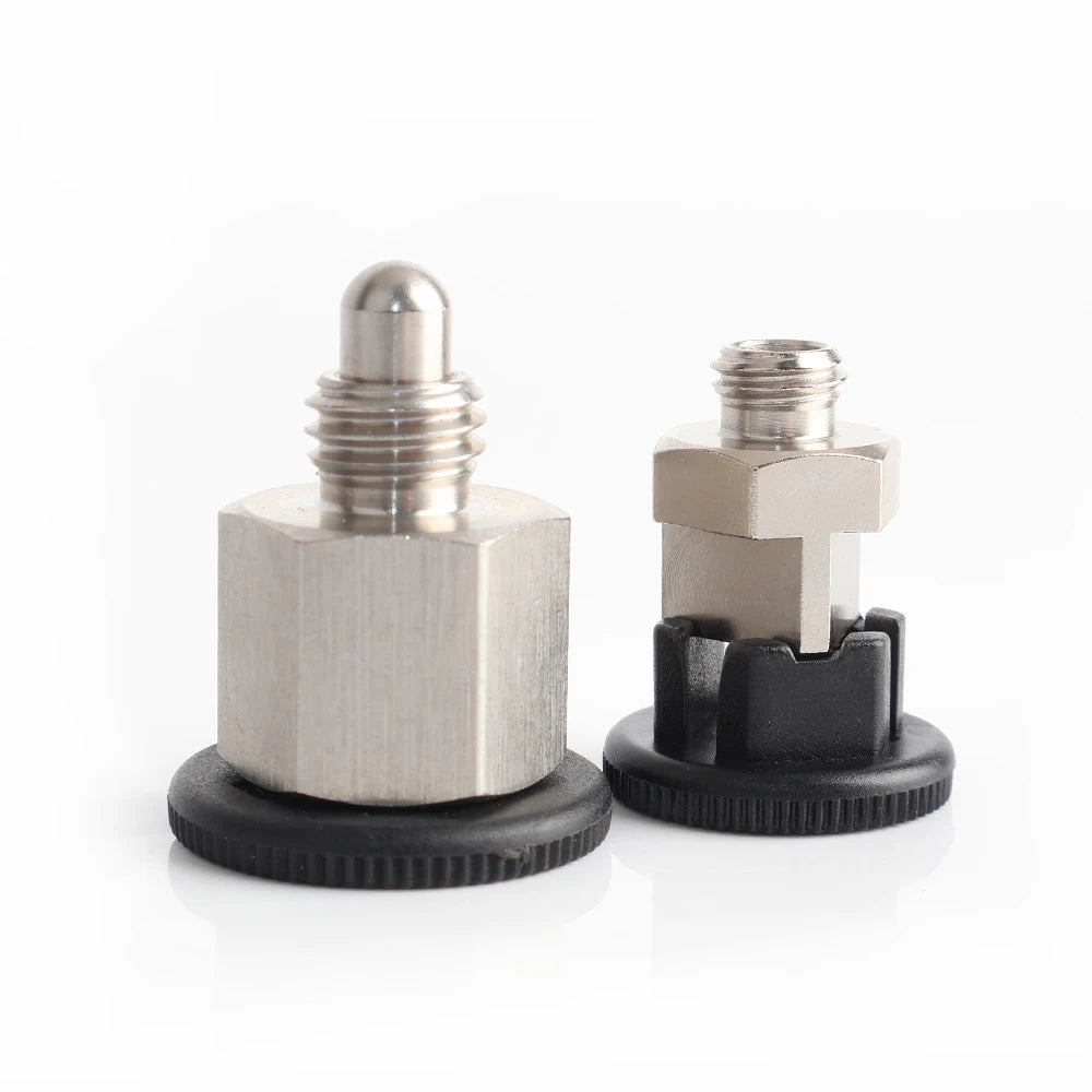 VCN213 Mini Indexing Plunger Pin Stainless Steel Fastener with Plastic Knob and Spring Loaded Thread VCN213