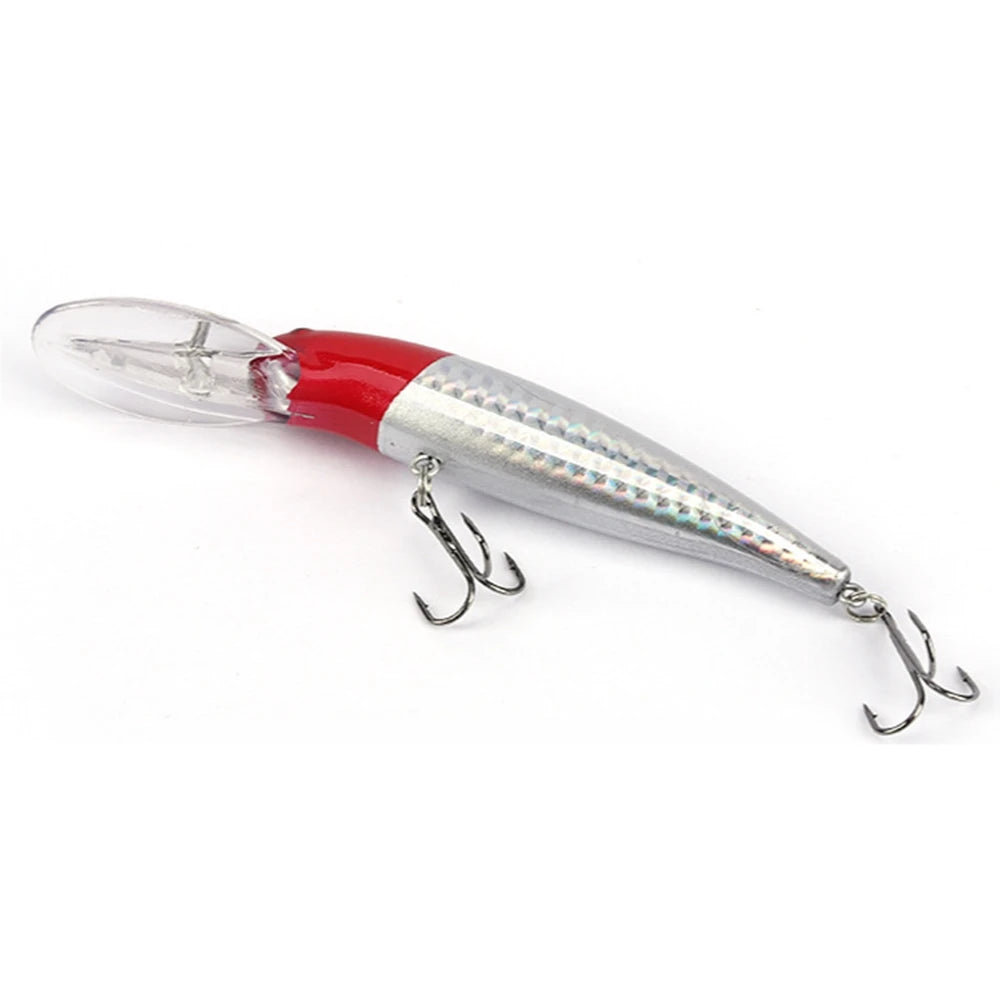 Top Right M8221 120mm 12g Bass Fishing Lure Long Casting Big Minnow Lure Hard Bait Pesca Jerkbait Trout Fishing Lure