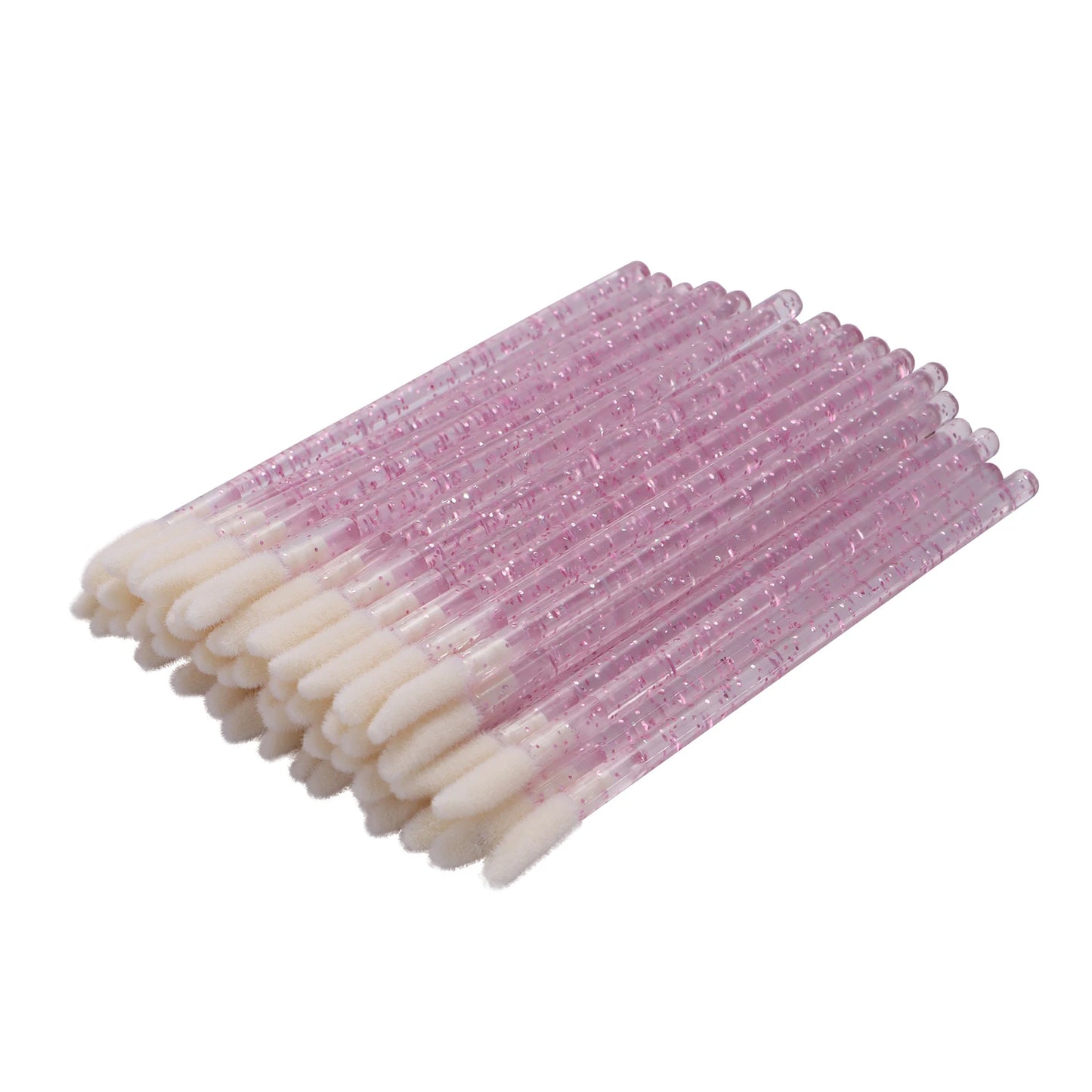 Disposable Crystal Lip Brushes Tool Kits Glitter Make up Brush Lipstick Gloss Wands Makeup Applicators Brushes