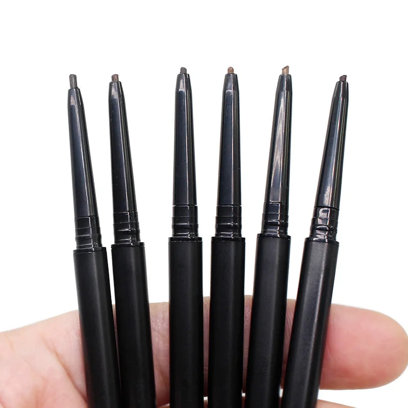 Custom Logo Slim Microblading Vegan Waterproof Eyebrow Pencil