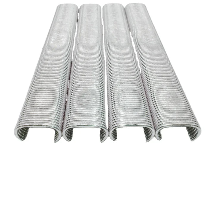 3mm C17C21C24C45 C Ring Staples Fastener Nails Pneumatic Hog Stainless Steel 304 316 C Ring Nails Metal Galvanized