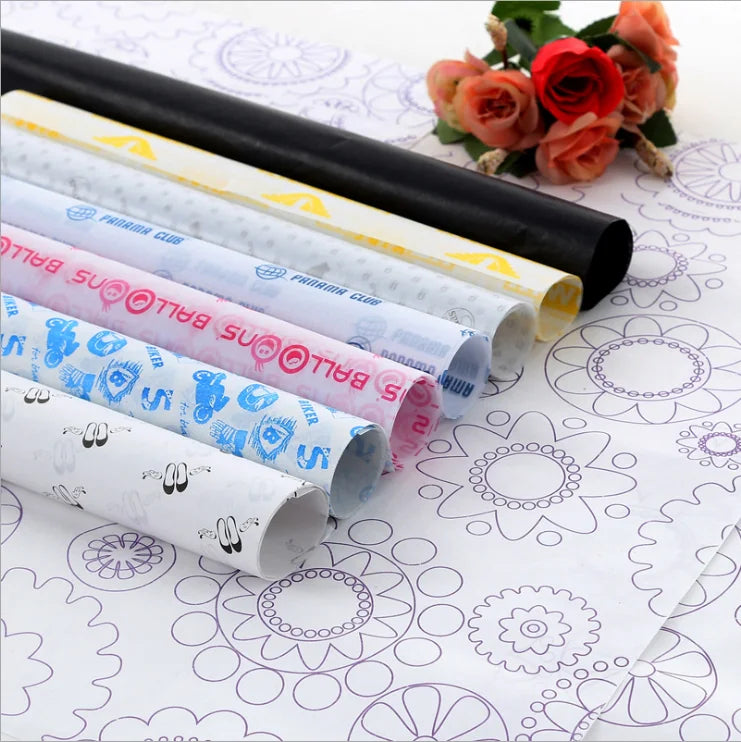 Custom Logo Full Color Waterproof Tissue Paper Packaging for Jewellery & E-commerce Gift Wrapping Industrial Print Use