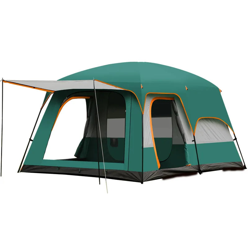 8 to 10 Person Waterproof Family Glamping Outdoor Tents Beach Camping Tent