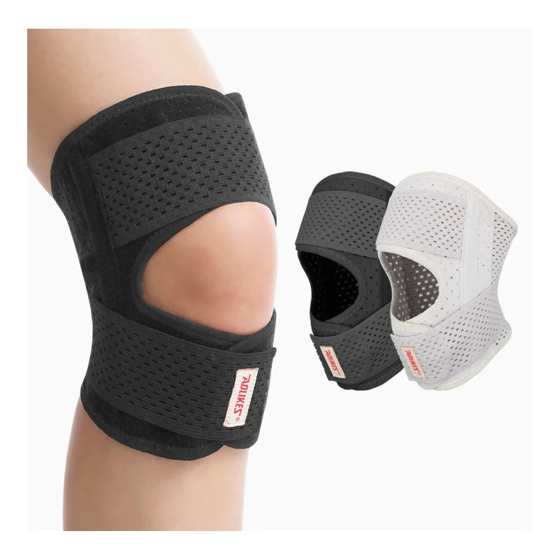 Aolikes Custom Size Knee Brace With Breathable Straps Adjustable Hinge Protection for Sports Made From Neoprene and Steel