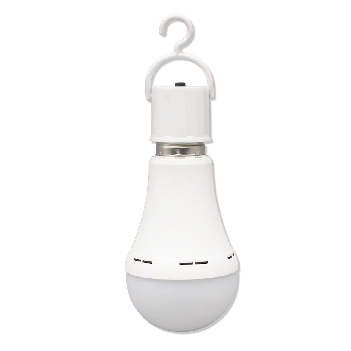New LED Rechargeable Emergency Bulb 7W 100-240V 700LM IP20 3 Gear Emergency Dimming Modes with 1500mAh Battery Light for Camping
