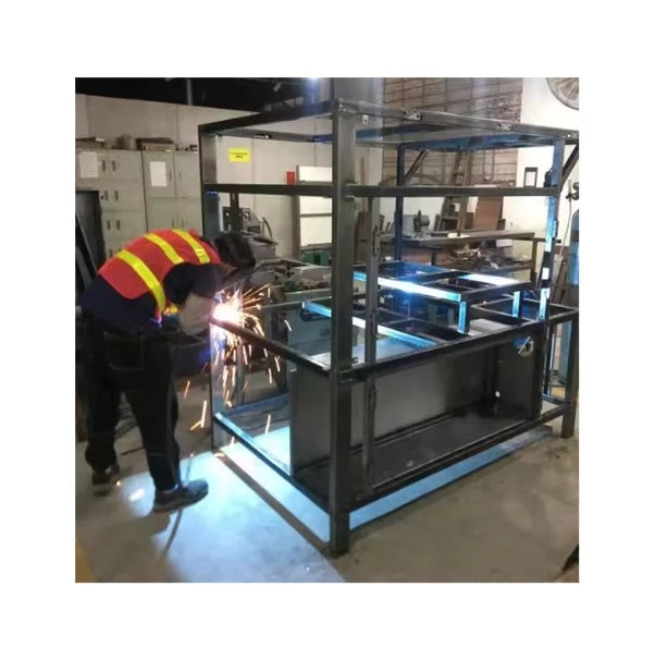 Custom Large Precision Sheet Metal Casing Processing Stainless Steel Frame Fabrication Laser Cutting Welding Premium Metalwor